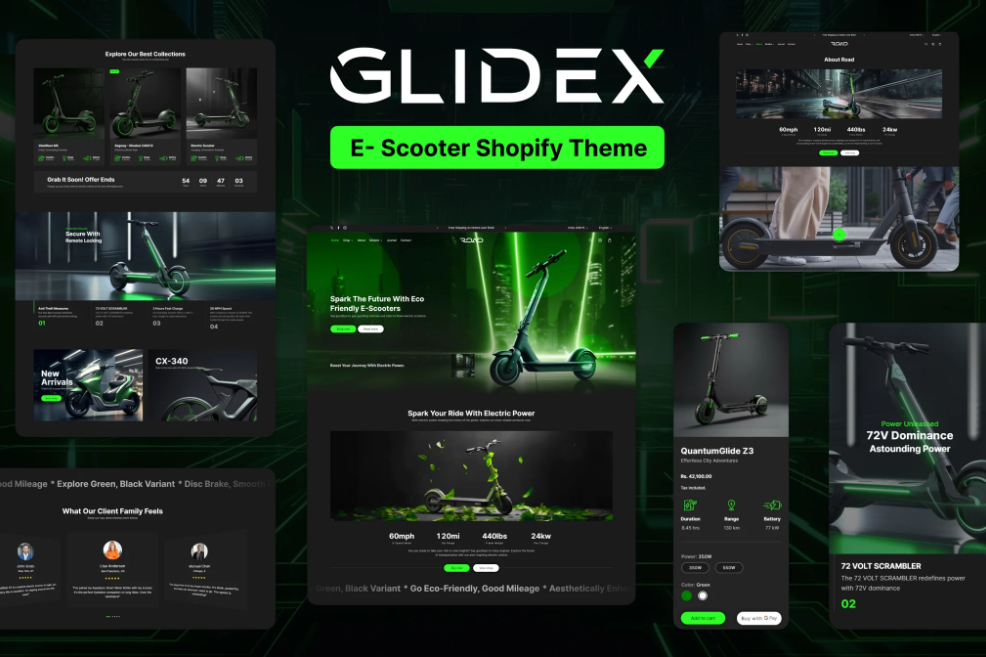 GlideX - Single Product Shopify Theme