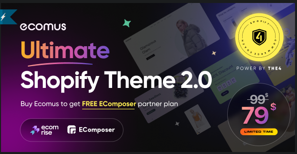 Ecomus - Ultimate Shopify OS 2.0 Theme